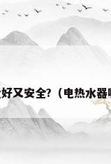 电热水器哪个牌子好质量好又安全?（电热水器哪个牌子好质量好又安全）