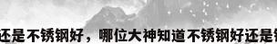 铜好还是不锈钢好，哪位大神知道不锈钢好还是铜好？