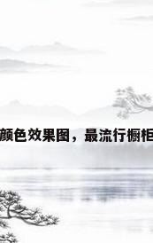 最流行橱柜颜色效果图，最流行橱柜颜色效果图