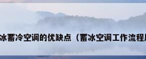 什么是冰蓄冷空调冰蓄冷空调的优缺点（蓄冰空调工作流程原理与优缺点剖析）