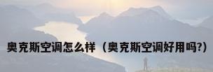 奥克斯空调怎么样（奥克斯空调好用吗?）