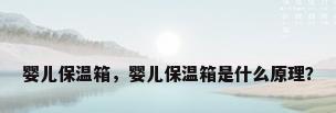 婴儿保温箱，婴儿保温箱是什么原理？