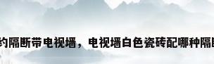 简约隔断带电视墙，电视墙白色瓷砖配哪种隔断？