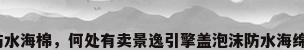 防水海棉，何处有卖景逸引擎盖泡沫防水海绵？