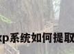 xp电脑壁纸，xp系统如何提取电脑桌面壁纸？