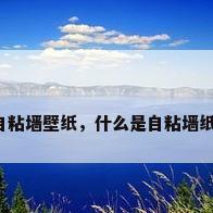 自粘墙壁纸，什么是自粘墙纸？