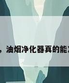 油烟净化器厨房，油烟净化器真的能净化厨房油烟吗？