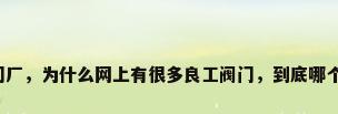 良工阀门厂，为什么网上有很多良工阀门，到底哪个是真的？
