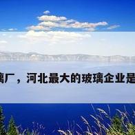 邢台玻璃厂，河北最大的玻璃企业是那几家？