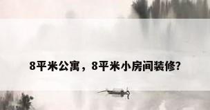 8平米公寓，8平米小房间装修？