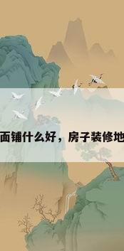 房子装修地面铺什么好，房子装修地面铺什么好