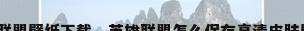 LOL联盟壁纸下载，英雄联盟怎么保存高清皮肤壁纸？