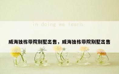 威海独栋带院别墅出售，威海独栋带院别墅出售