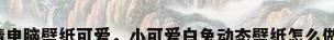 高清电脑壁纸可爱，小可爱白兔动态壁纸怎么做的？