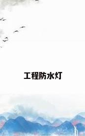 工程防水灯