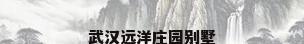武汉远洋庄园别墅