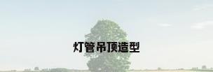 灯管吊顶造型