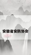 安徽省安防协会