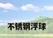 不锈钢浮球