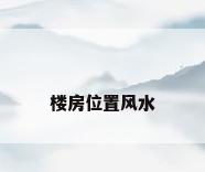 楼房位置风水