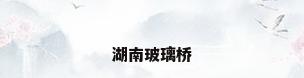 湖南玻璃桥