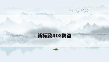 新标致408防盗