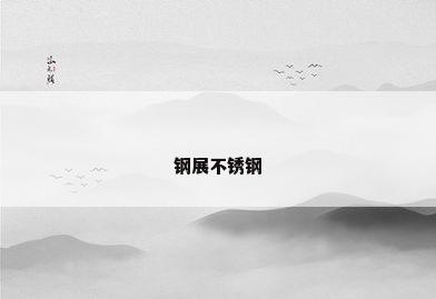 钢展不锈钢