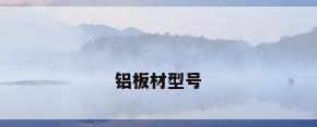 铝板材型号