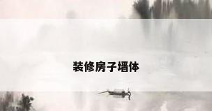 装修房子墙体