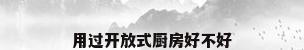 用过开放式厨房好不好