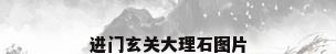 进门玄关大理石图片