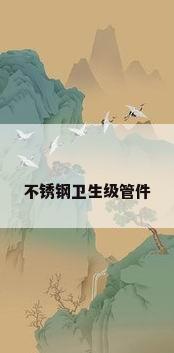 不锈钢卫生级管件