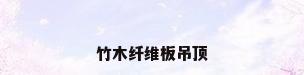 竹木纤维板吊顶