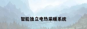 智能独立电热采暖系统