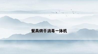 餐具烘干消毒一体机