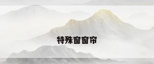 特殊窗窗帘