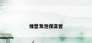橡塑发泡保温管