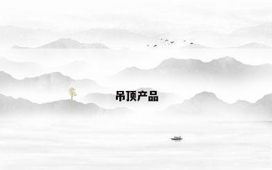 吊顶产品