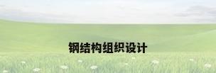 钢结构组织设计