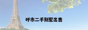 呼市二手别墅出售