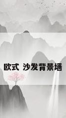 欧式 沙发背景墙