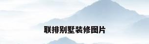 联排别墅装修图片
