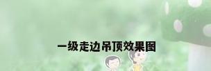 一级走边吊顶效果图