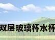 双层玻璃杯水杯