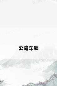 公路车锁