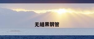 无缝黑钢管