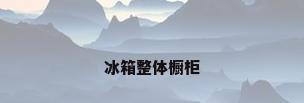 冰箱整体橱柜