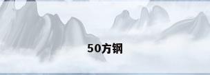 50方钢