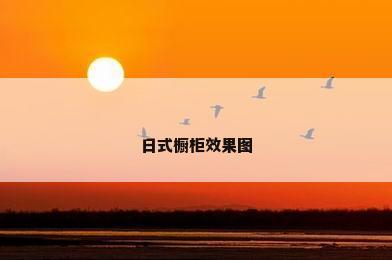 日式橱柜效果图