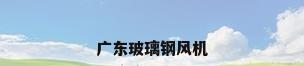广东玻璃钢风机